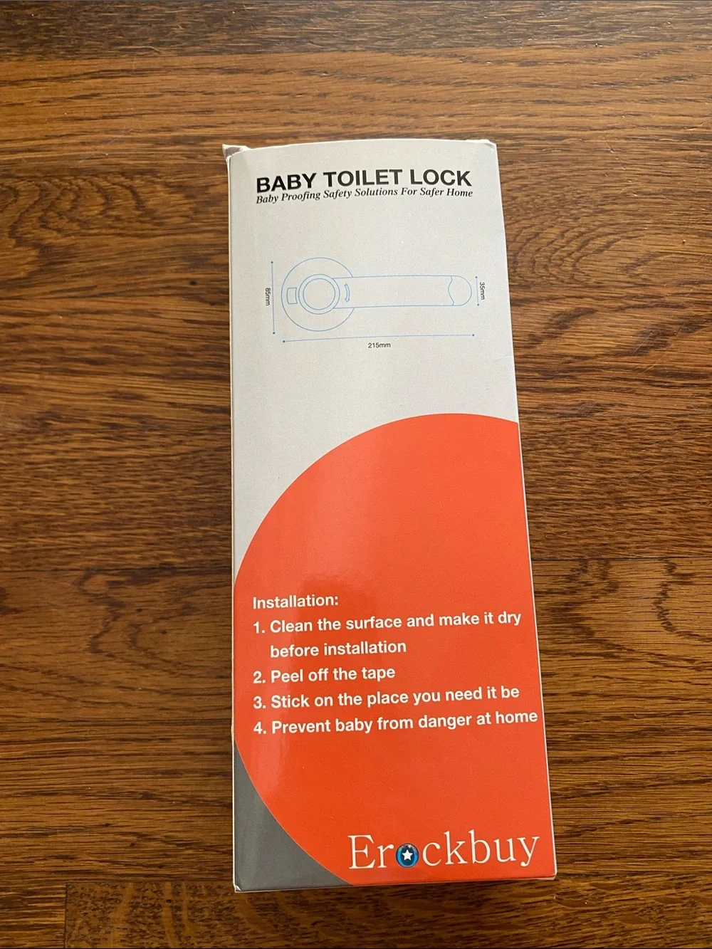 NEW Baby Toilet Lock, 2-Pack, White and Gray, never used